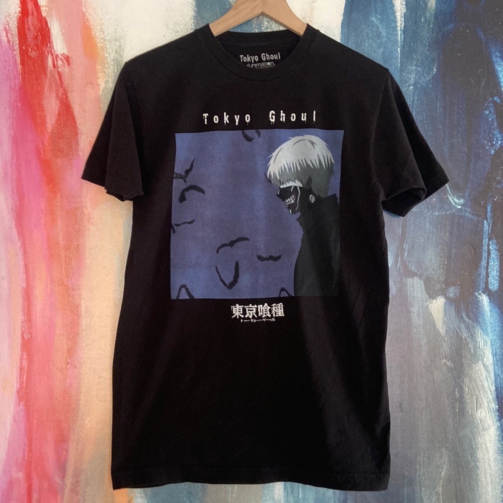 🔥EC🔥Tokyo Ghoul Funmation 100% Cotton T-shirt.